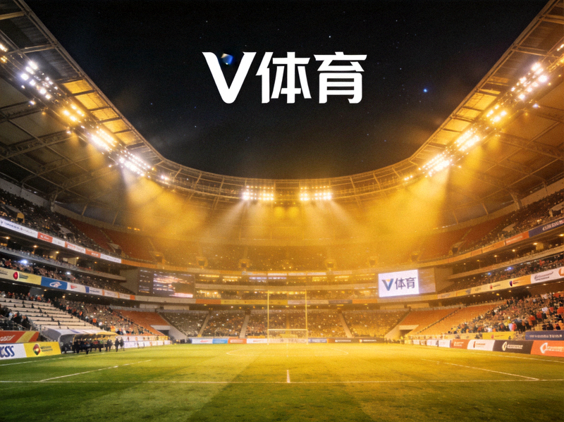 体育赛事看台与球场灯光全景，V体育平台介绍配图